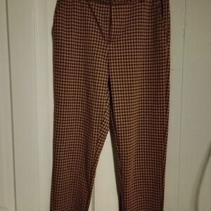 Willow Brown and Black Checkered Pants